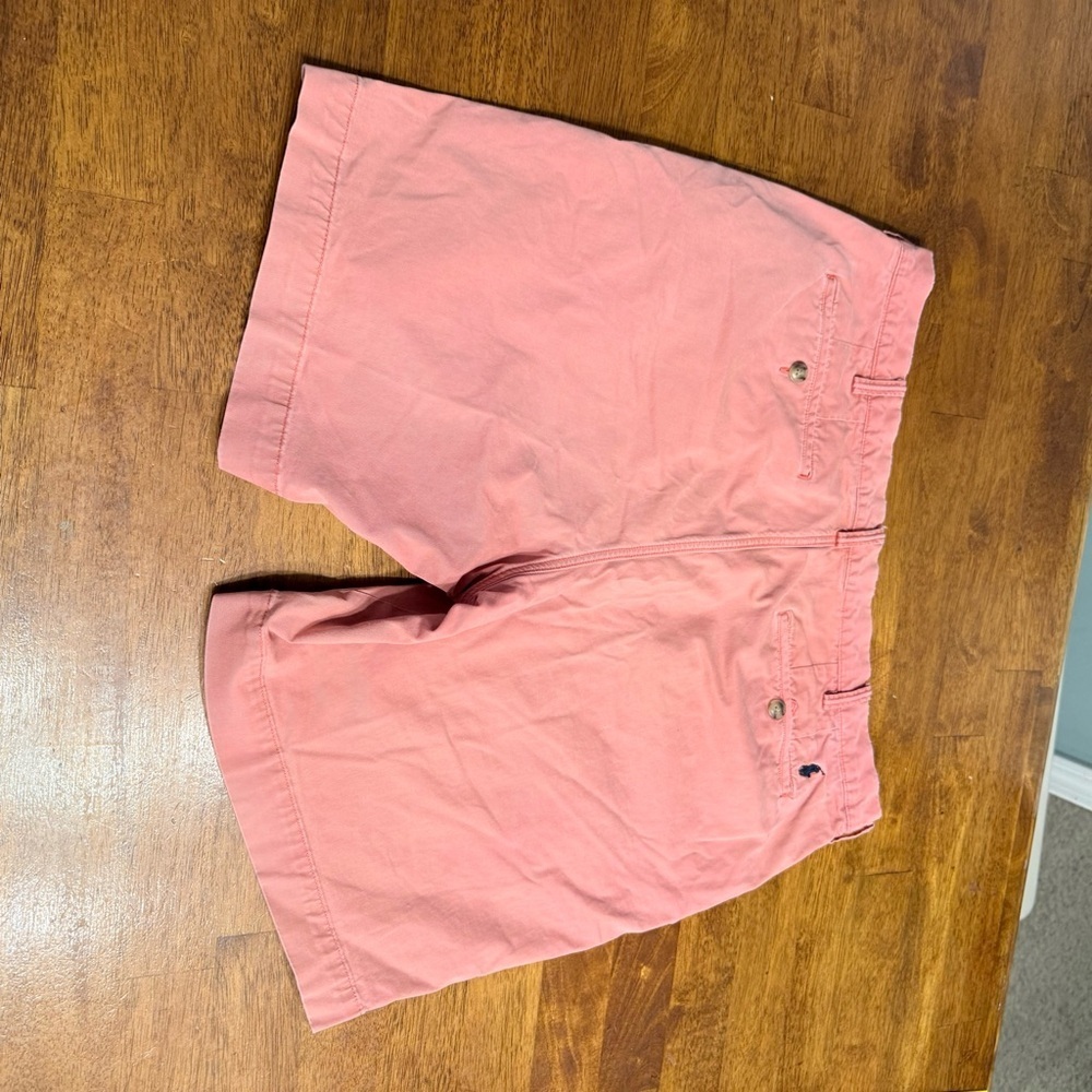 Polo by Ralph Lauren Salmon Pink Flat Front Shorts stretch classic fit size 38 - Picture 9 of 10